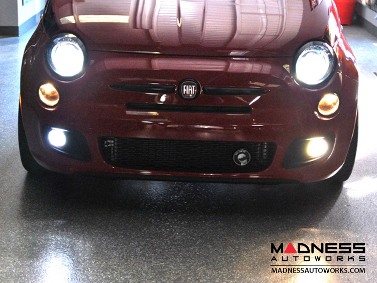 FIAT 500 Fog Light Replacement Bulbs Pure White 500 MADNESS Auto